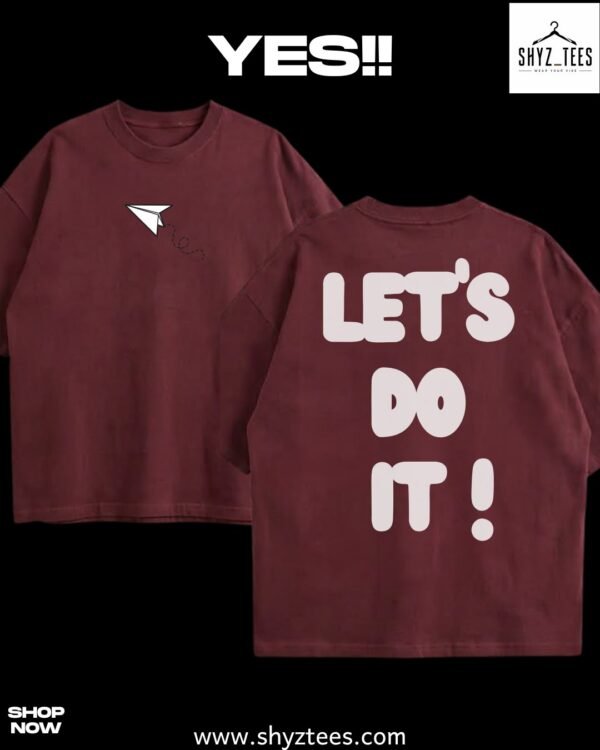 Let’s Do it Drop Shoulder Tee
